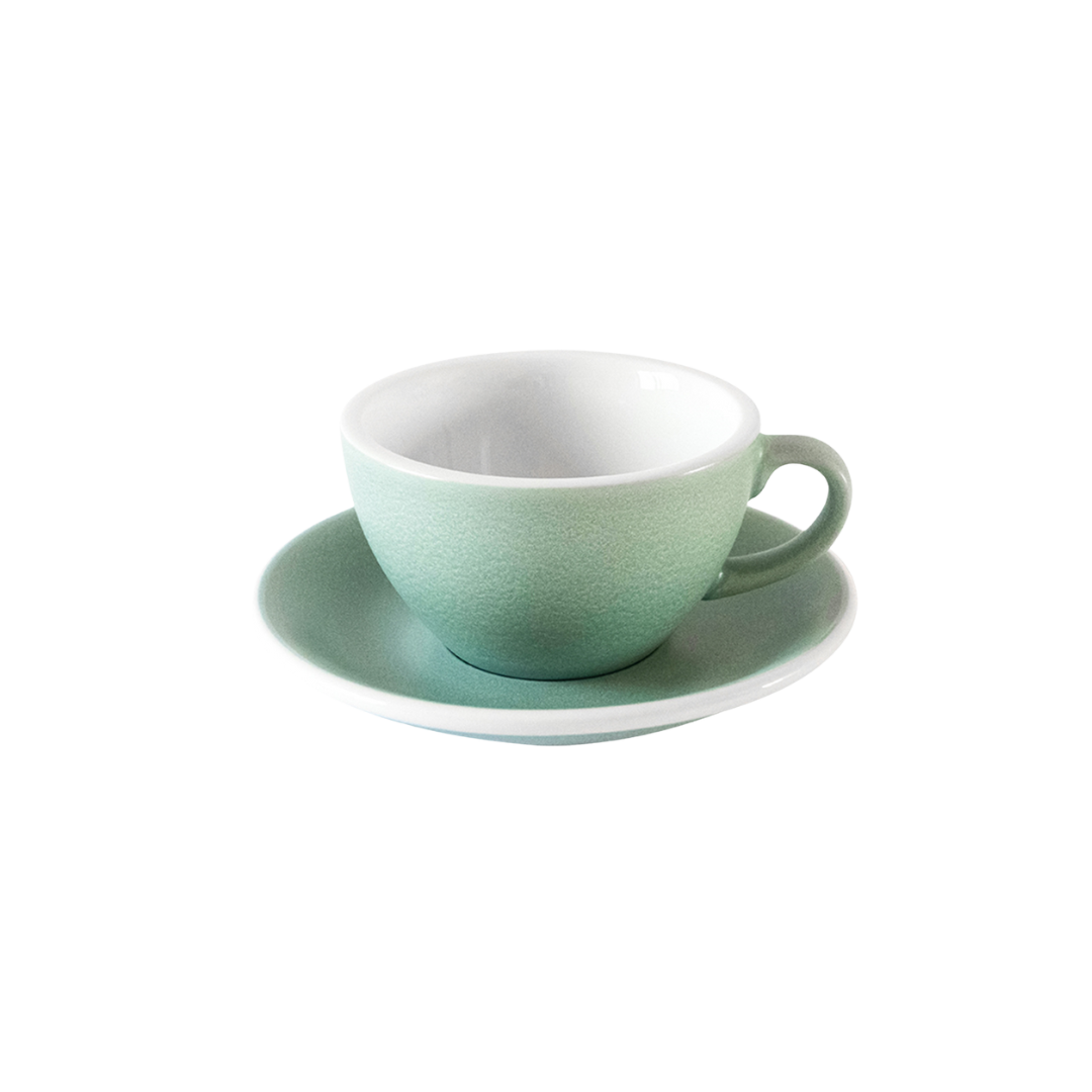Egg 200ml Cappuccino Cup & Saucer Set (Nature Series)