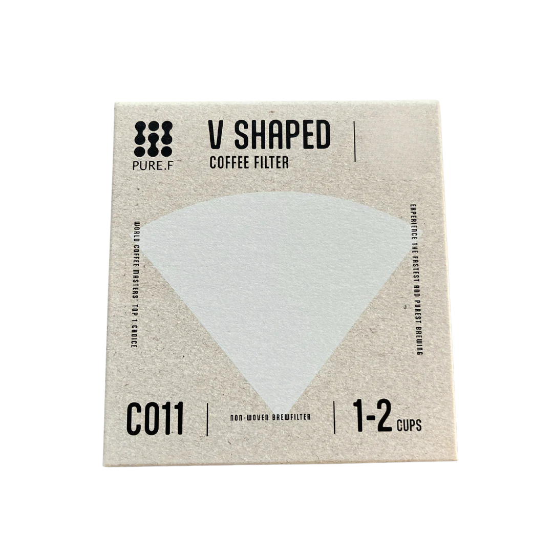 Pure.F V-Shaped Non Woven Filter Papers (1 Cup) - C011