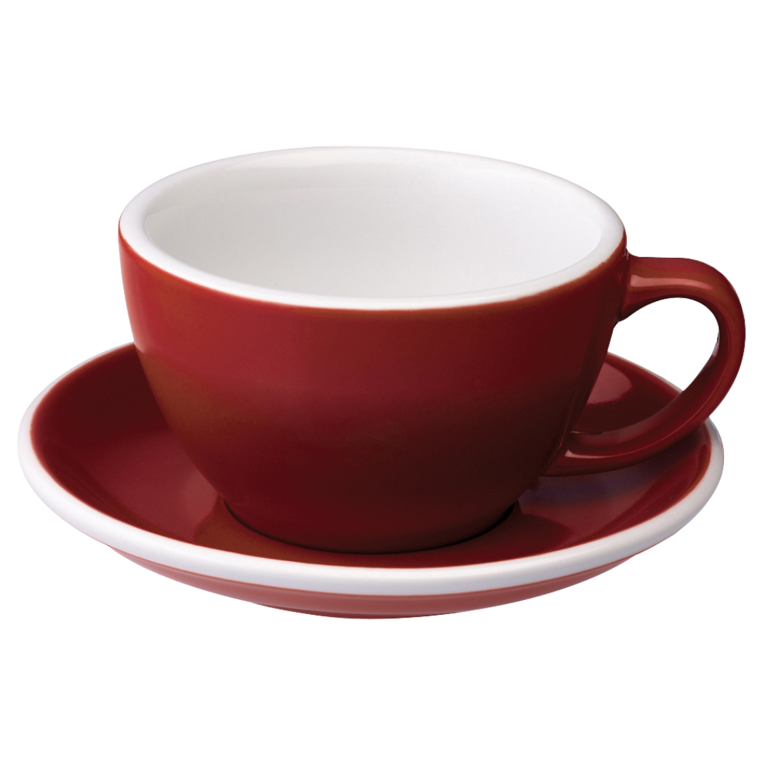 Egg 300ml Latte Cup & Saucer Set