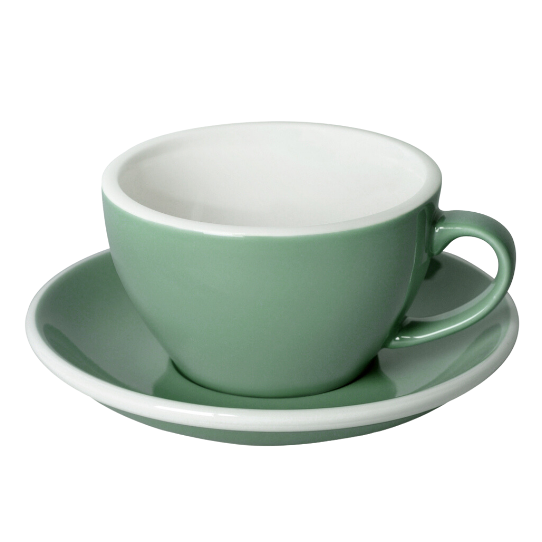 Egg 250ml Cappuccino Cup & Saucer Set
