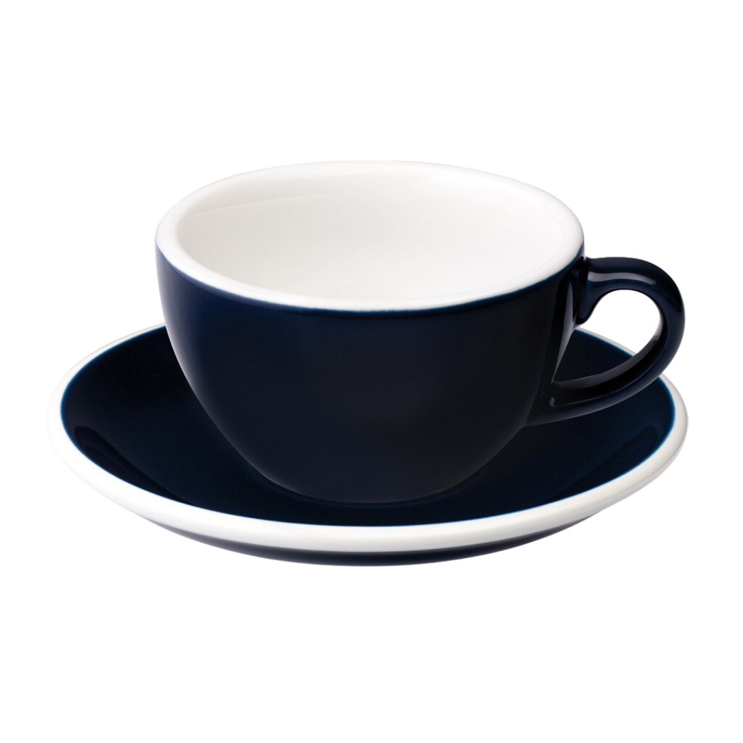 Egg 200ml Cappuccino Cup & Saucer Set