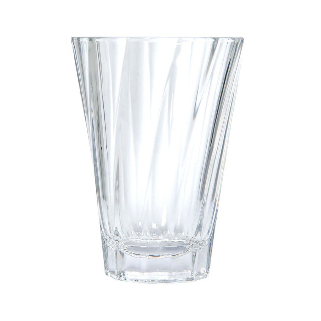 360ml Twisted Latte Glass