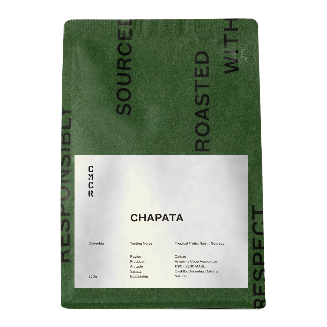Chapata, Colombia Single Origin Common Man Coffee Roasters Singapore CMCR SG
