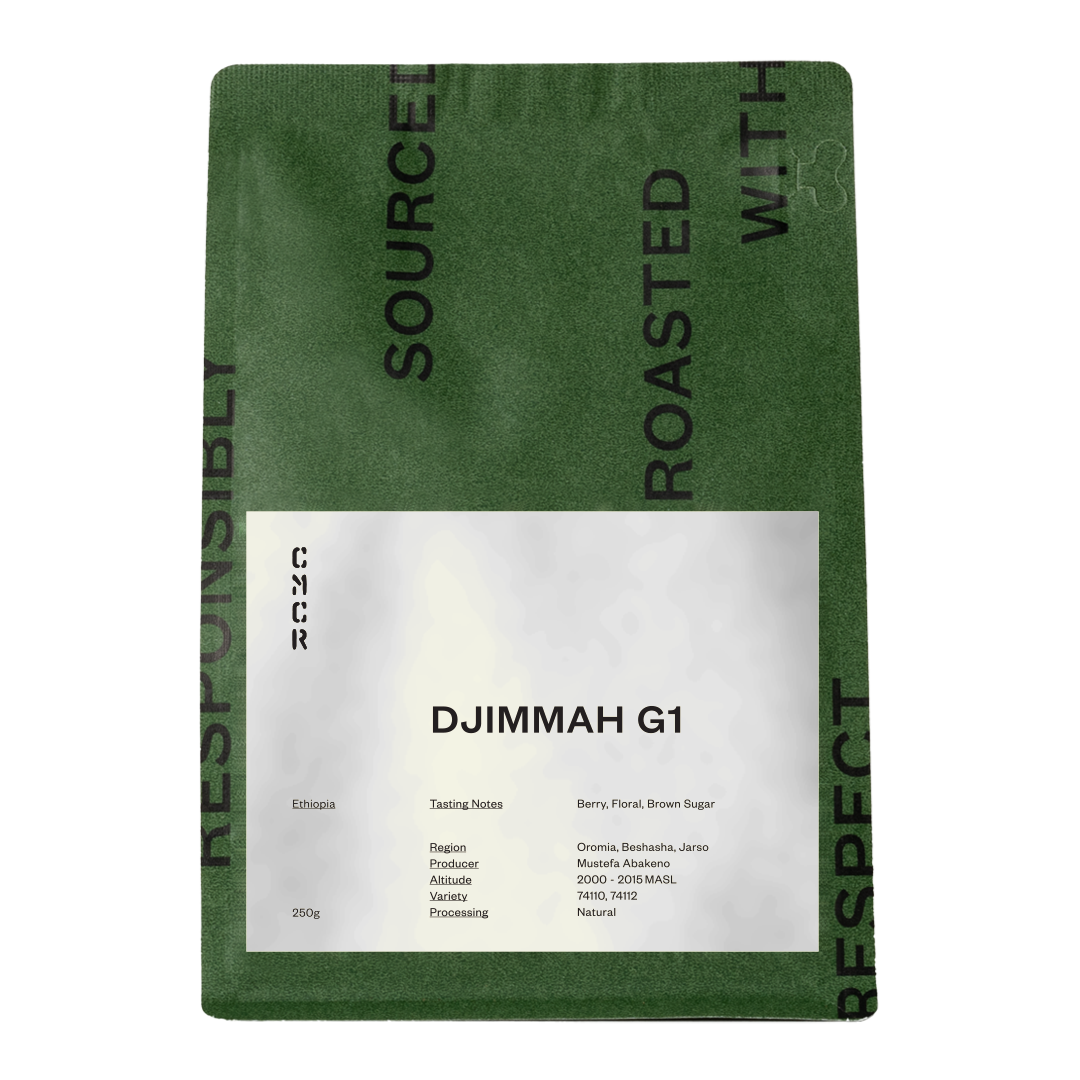 Djimmah Jarso Natural, Ethiopia Common Man Coffee Roasters Singapore CMCR SG Coffee Beans