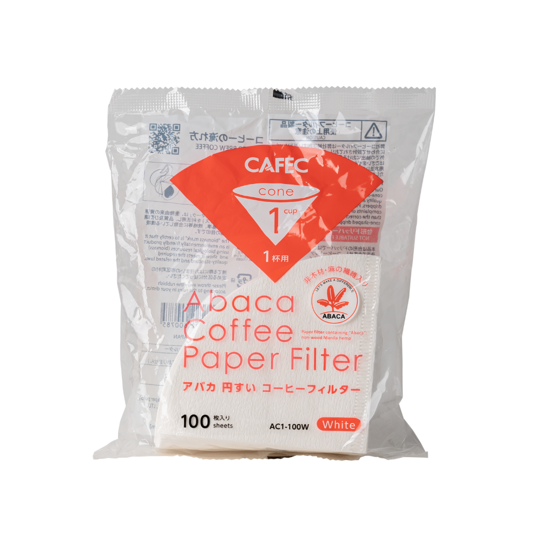 Cafec Abaca Cone Filter Papers